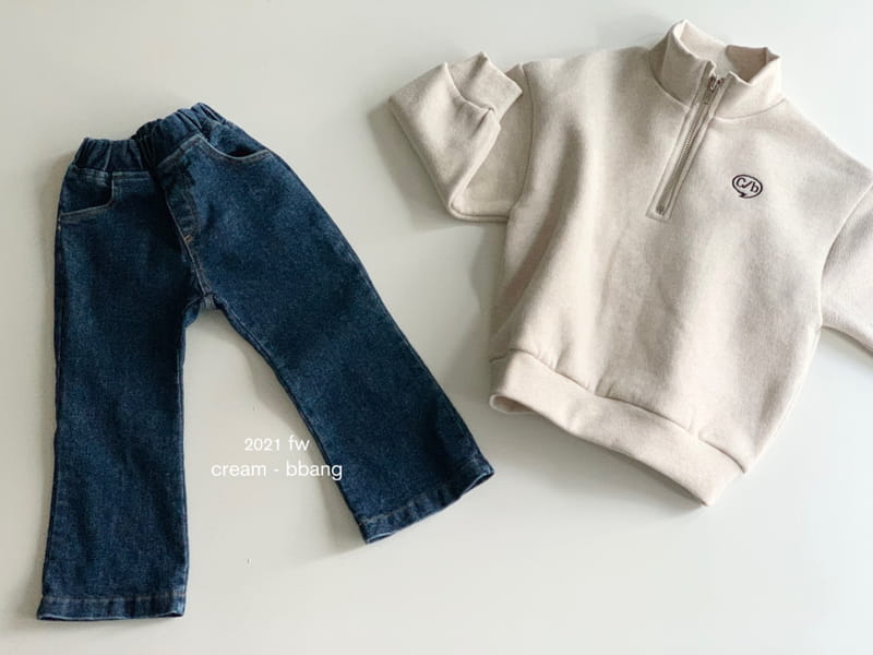 CREAM BBANG - Korean Children Fashion - #Kfashion4kids - Anorak Embroidery Fleece Sweatshirt - 11