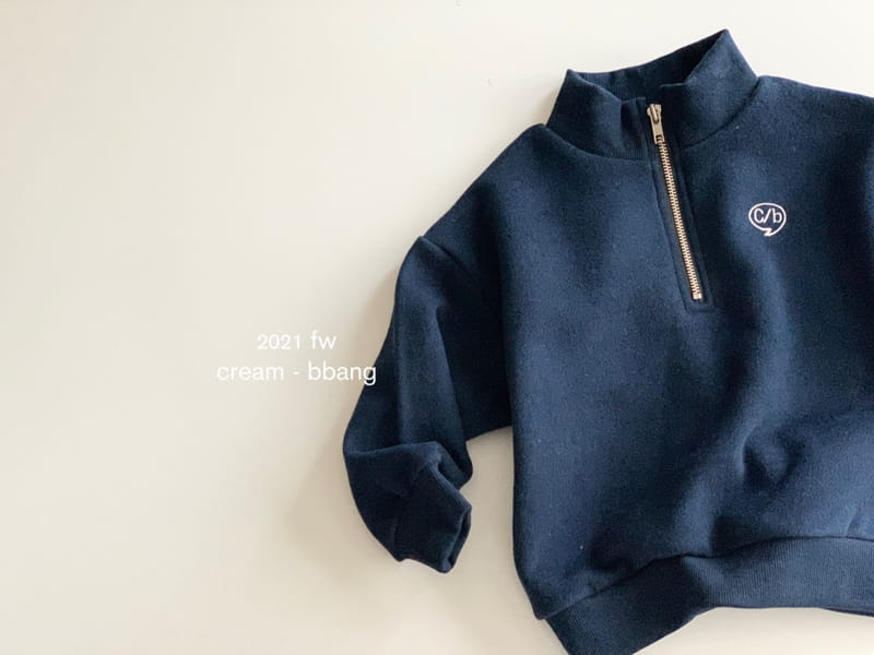 CREAM BBANG - Korean Children Fashion - #Kfashion4kids - Anorak Embroidery Fleece Sweatshirt - 12