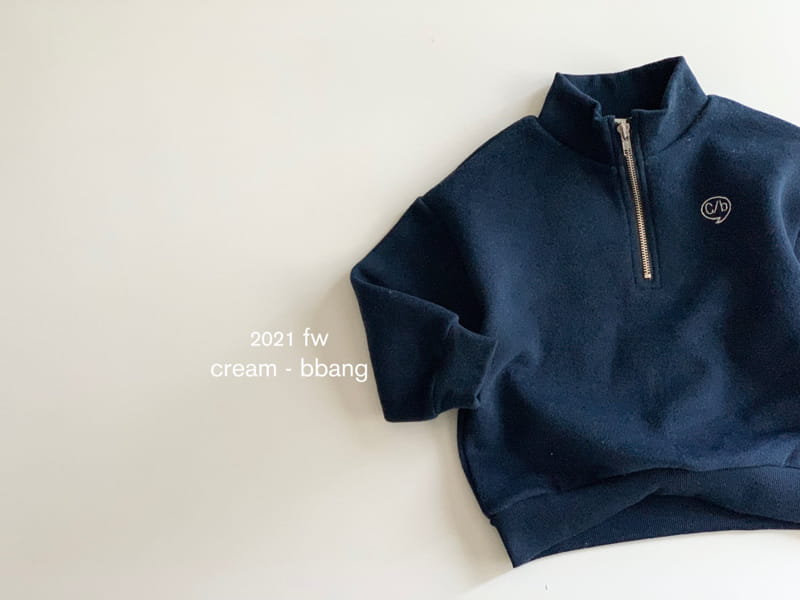CREAM BBANG - Korean Children Fashion - #Kfashion4kids - Anorak Embroidery Fleece Sweatshirt - 3