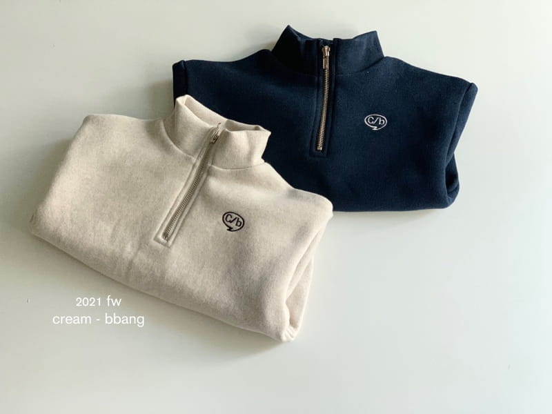 CREAM BBANG - Korean Children Fashion - #Kfashion4kids - Anorak Embroidery Fleece Sweatshirt - 5