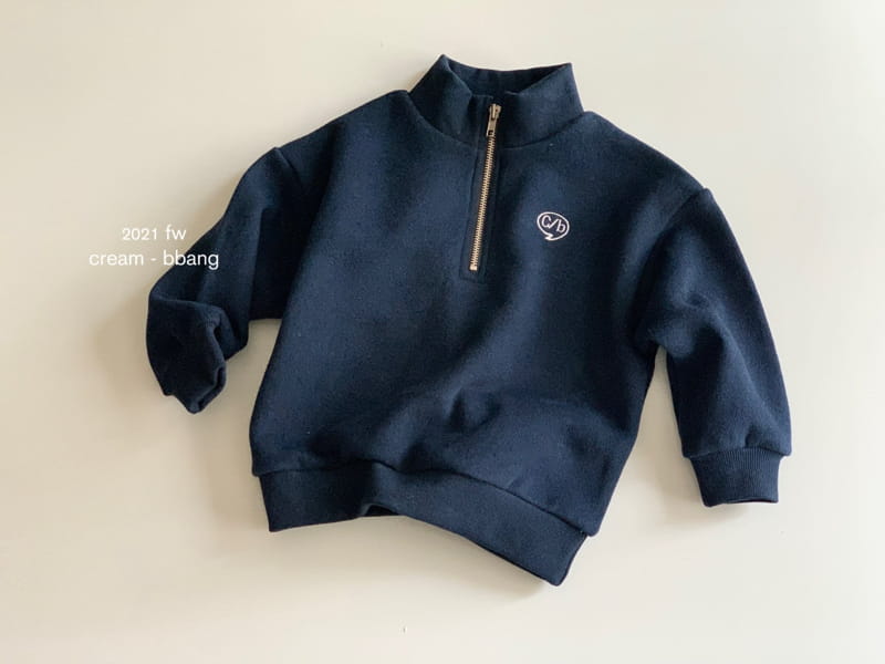 CREAM BBANG - Korean Children Fashion - #Kfashion4kids - Anorak Embroidery Fleece Sweatshirt - 8