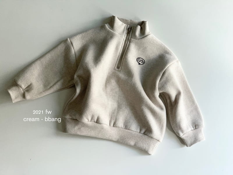 CREAM BBANG - Korean Children Fashion - #Kfashion4kids - Anorak Embroidery Fleece Sweatshirt - 9