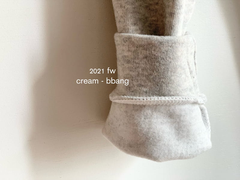CREAM BBANG - Korean Children Fashion - #Kfashion4kids - Fleece Jogger Leggings - 2