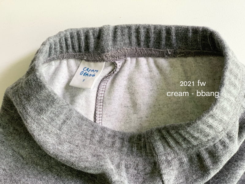 CREAM BBANG - Korean Children Fashion - #Kfashion4kids - Fleece Jogger Leggings - 5