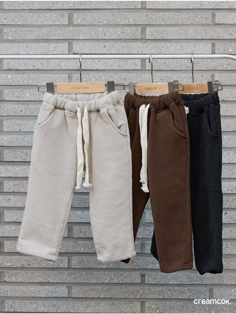 CREAMCOK - Korean Children Fashion - #Kfashion4kids - Good Fleece Pants - 4