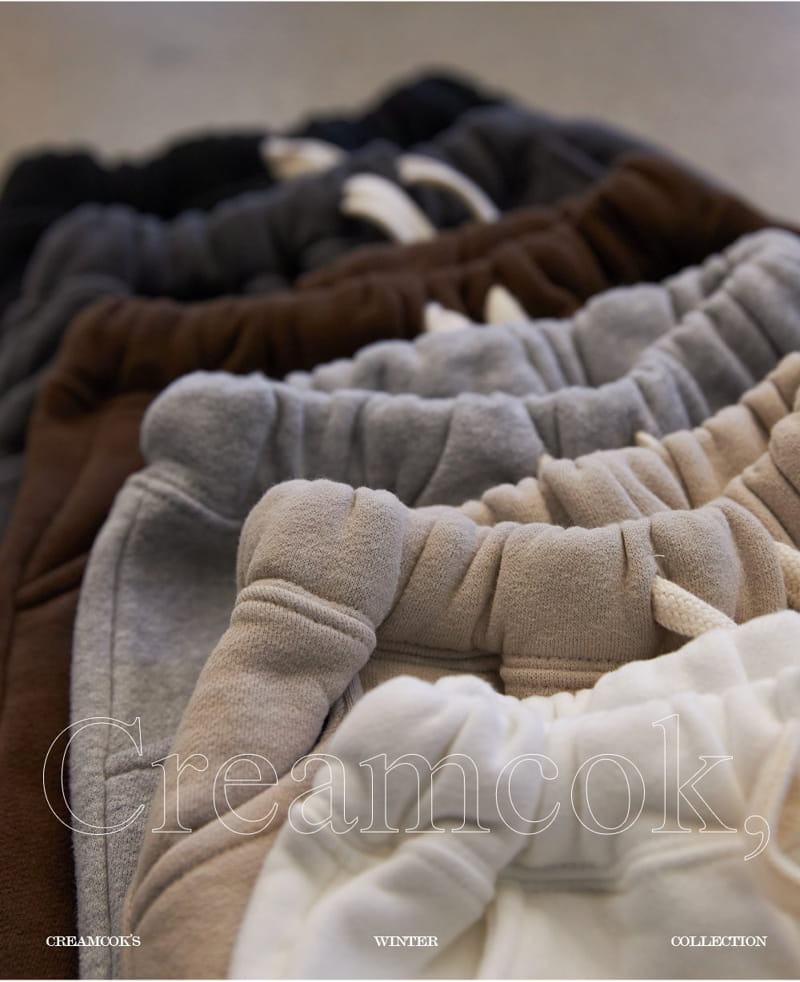 CREAMCOK - Korean Children Fashion - #Kfashion4kids - Good Fleece Pants - 6