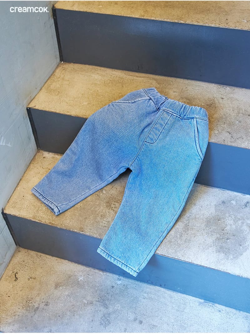 CREAMCOK - Korean Children Fashion - #Kfashion4kids - Tomorrow Bonding Jeans - 2