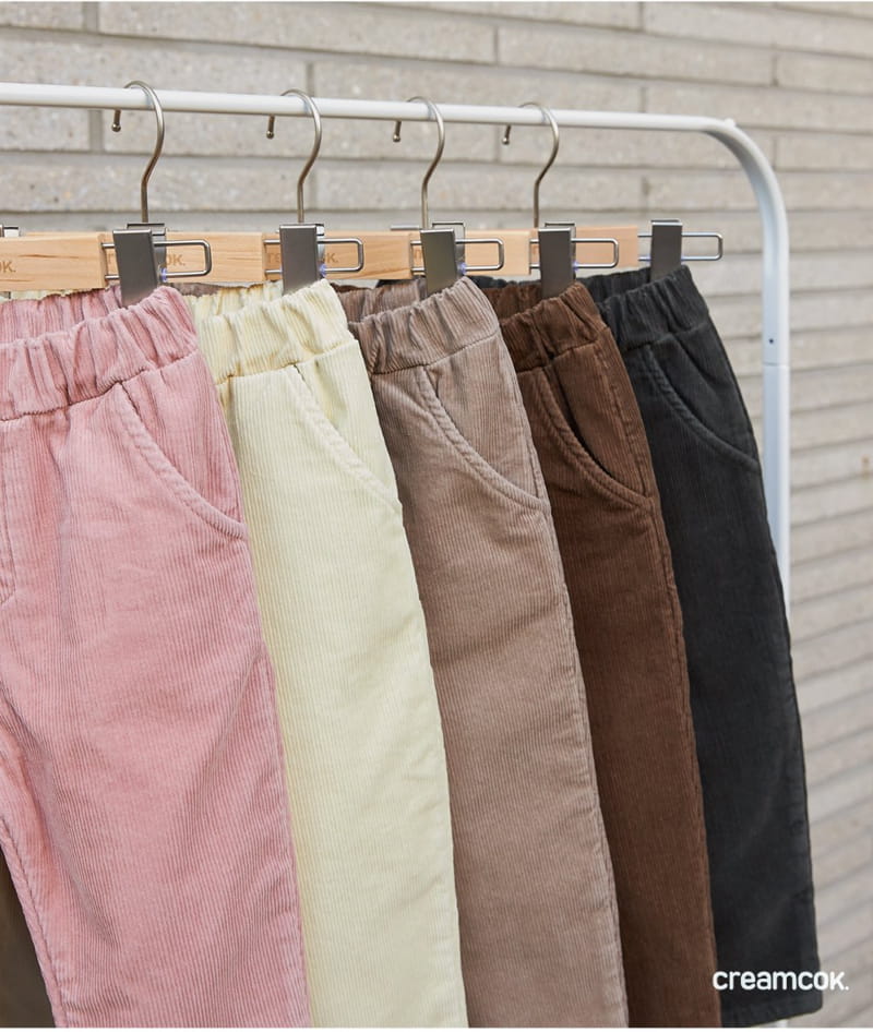 CREAMCOK - Korean Children Fashion - #Kfashion4kids - Today Rib Bonding Pants