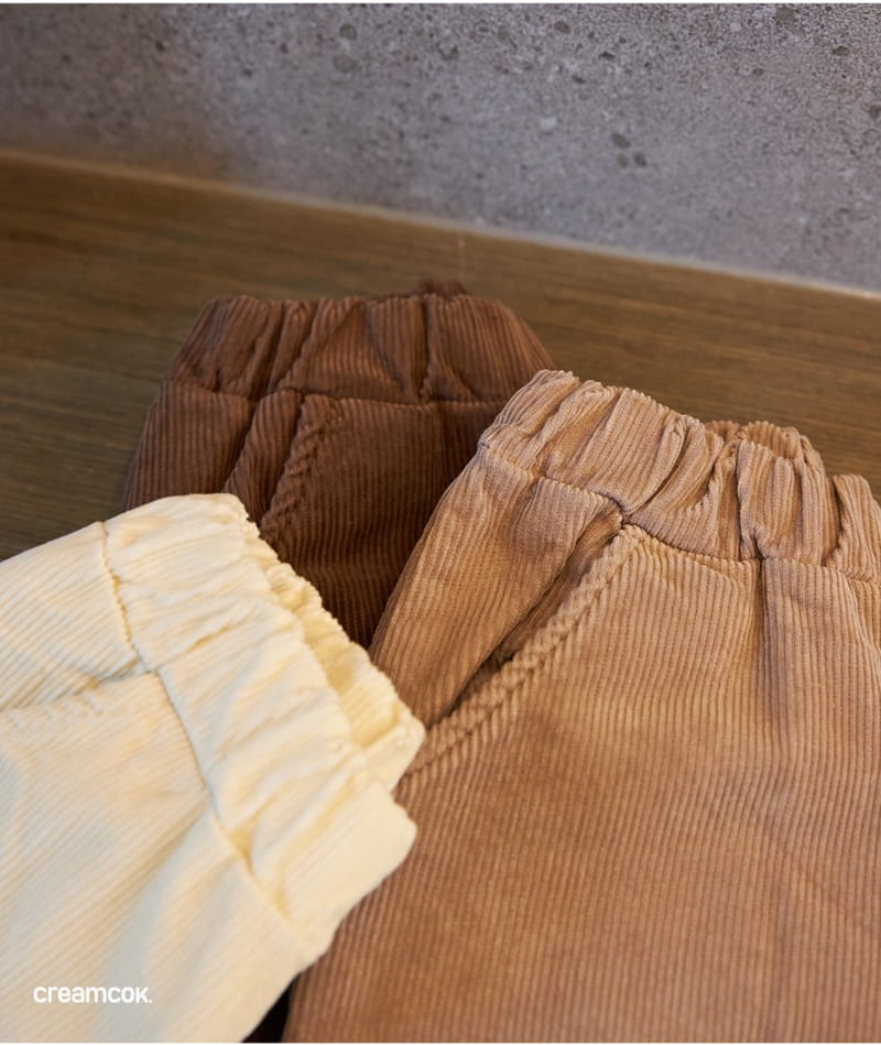 CREAMCOK - Korean Children Fashion - #Kfashion4kids - Today Rib Bonding Pants - 12
