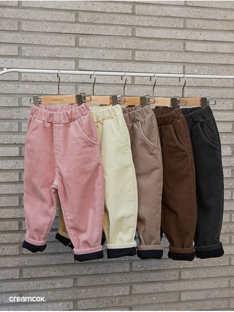 CREAMCOK - Korean Children Fashion - #Kfashion4kids - Today Rib Bonding Pants - 2