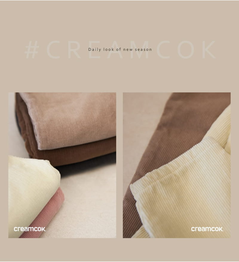 CREAMCOK - Korean Children Fashion - #Kfashion4kids - Today Rib Bonding Pants - 9