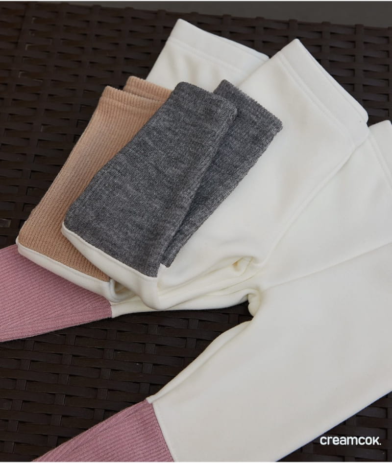 CREAMCOK - Korean Children Fashion - #Kfashion4kids - Tone Tone Mink Leggings