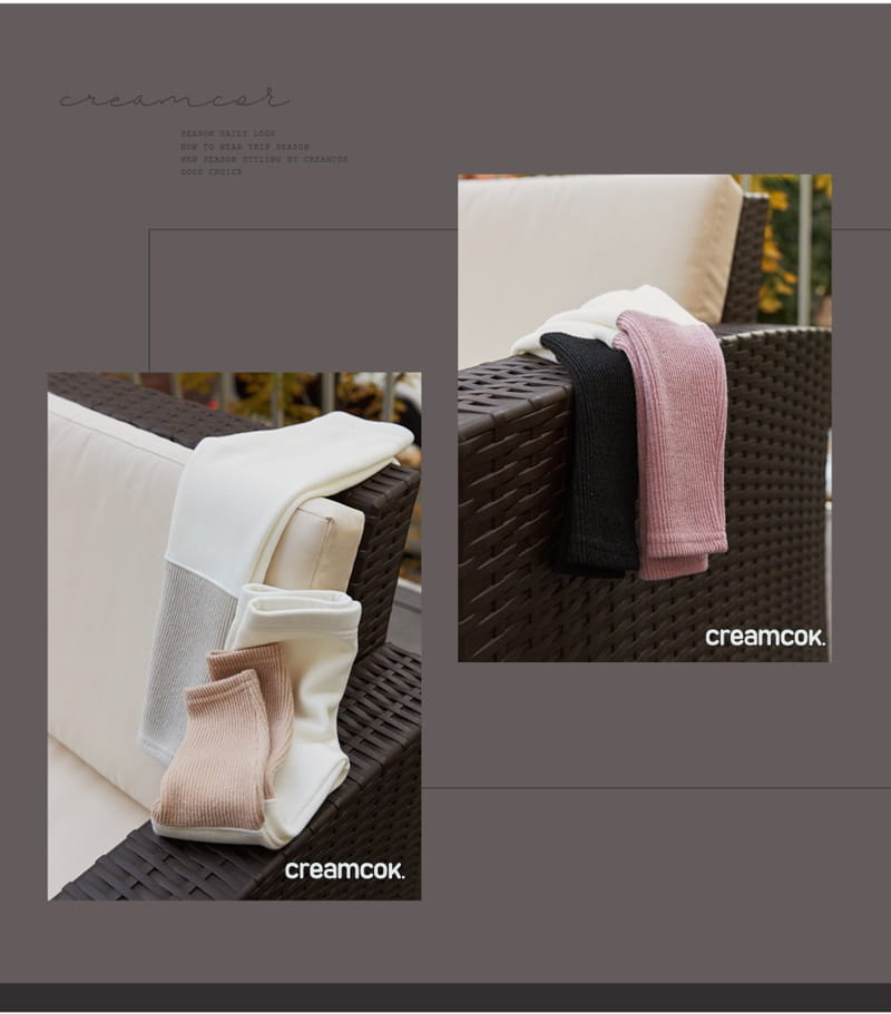 CREAMCOK - Korean Children Fashion - #Kfashion4kids - Tone Tone Mink Leggings - 10