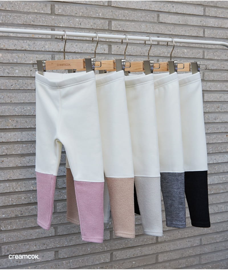 CREAMCOK - Korean Children Fashion - #Kfashion4kids - Tone Tone Mink Leggings - 11