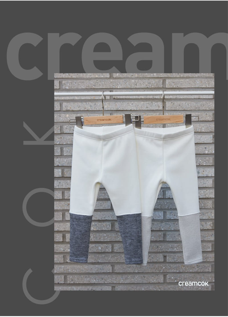 CREAMCOK - Korean Children Fashion - #Kfashion4kids - Tone Tone Mink Leggings - 12