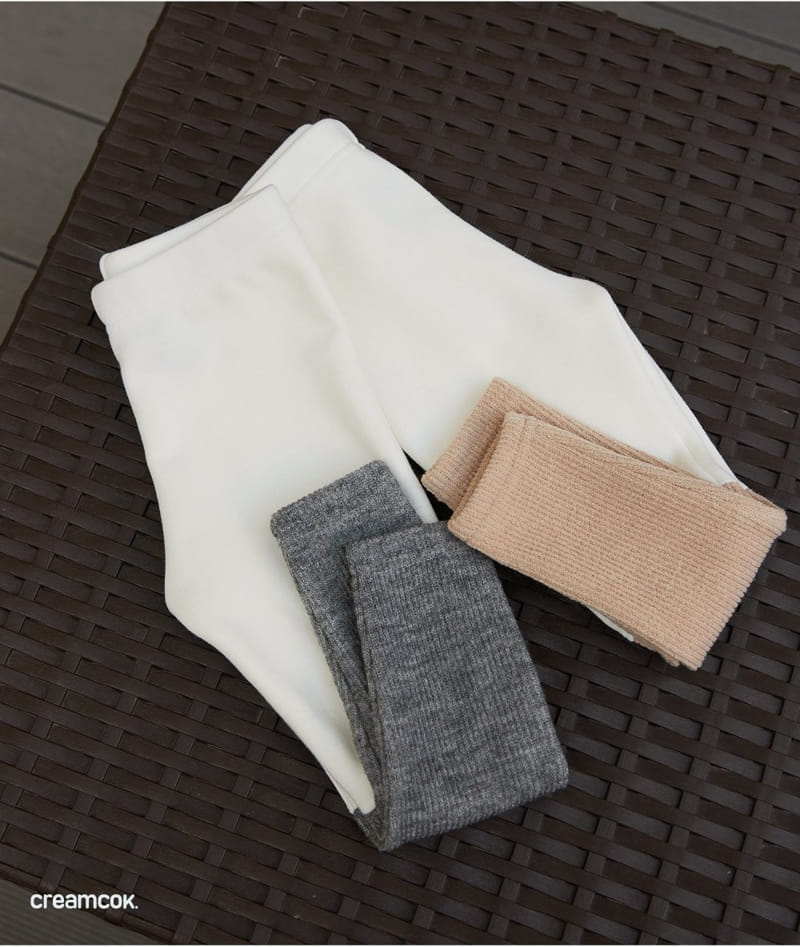 CREAMCOK - Korean Children Fashion - #Kfashion4kids - Tone Tone Mink Leggings - 7