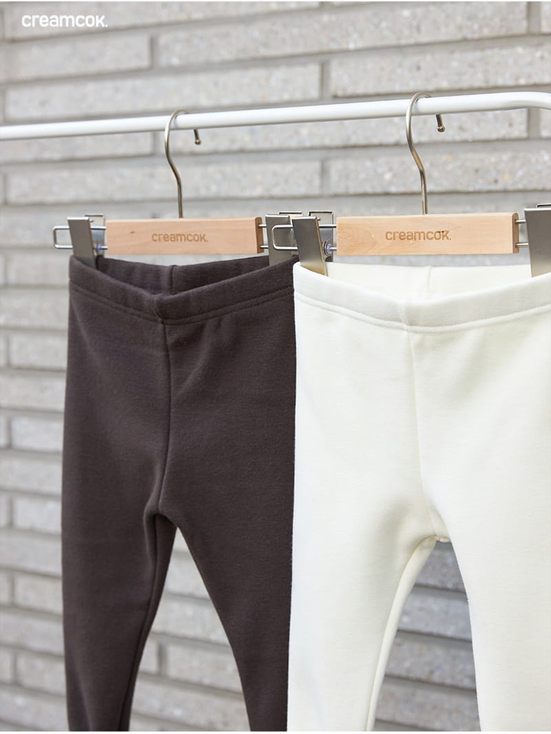 CREAMCOK - Korean Children Fashion - #Kfashion4kids - Daily Mink Leggings - 2