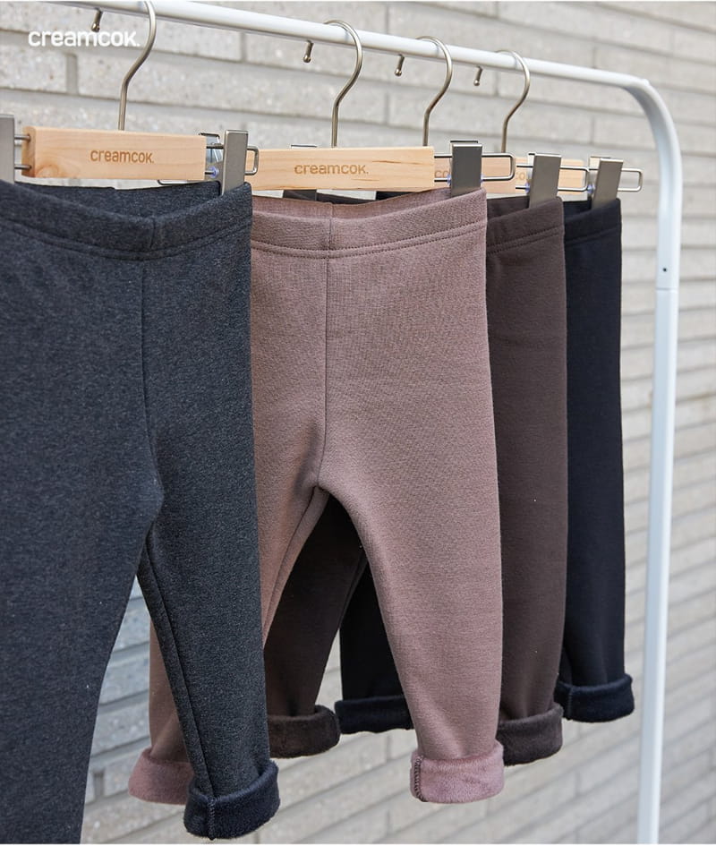 CREAMCOK - Korean Children Fashion - #Kfashion4kids - Daily Mink Leggings - 3
