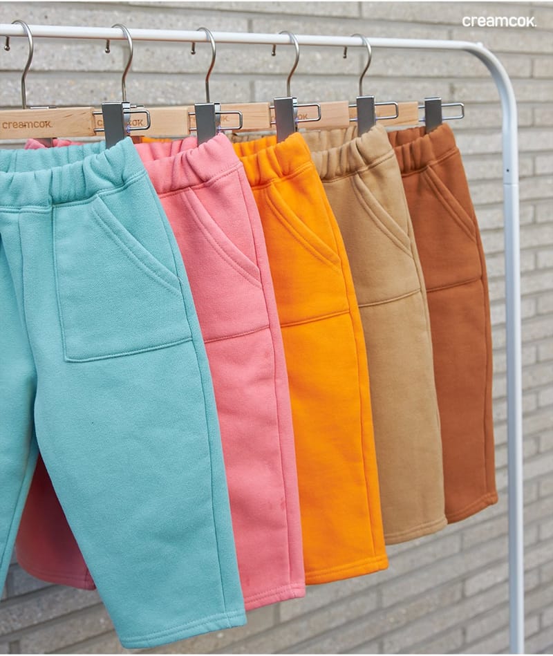 CREAMCOK - Korean Children Fashion - #Kfashion4kids - Everyday Wear Fleece Pants - 11