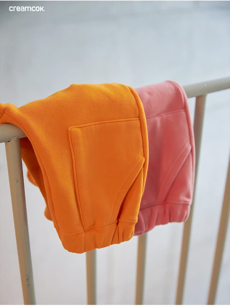 CREAMCOK - Korean Children Fashion - #Kfashion4kids - Everyday Wear Fleece Pants - 2