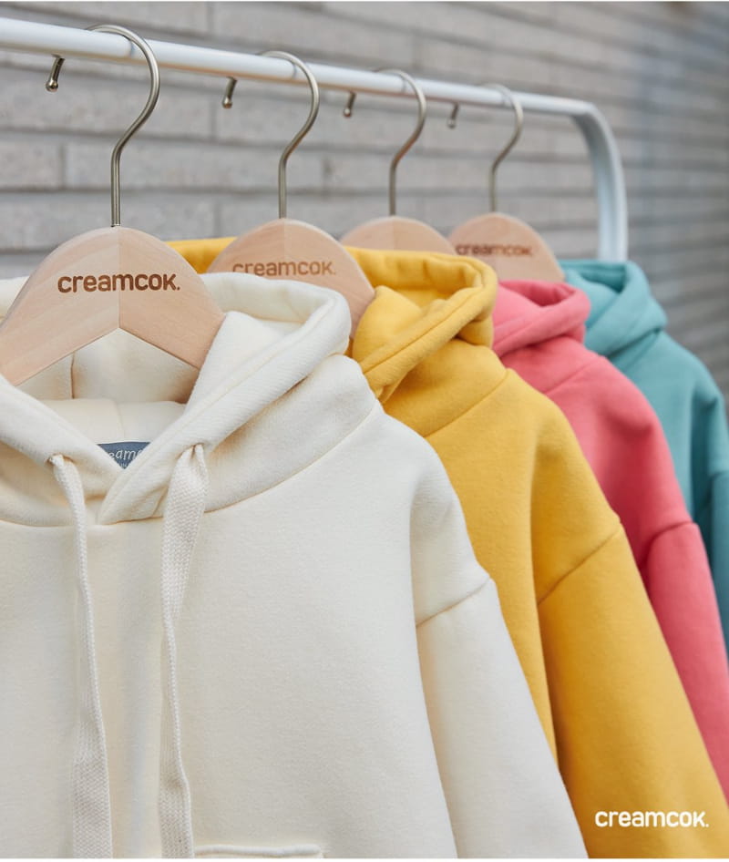 CREAMCOK - Korean Children Fashion - #Kfashion4kids - Simple Fleece Hoody