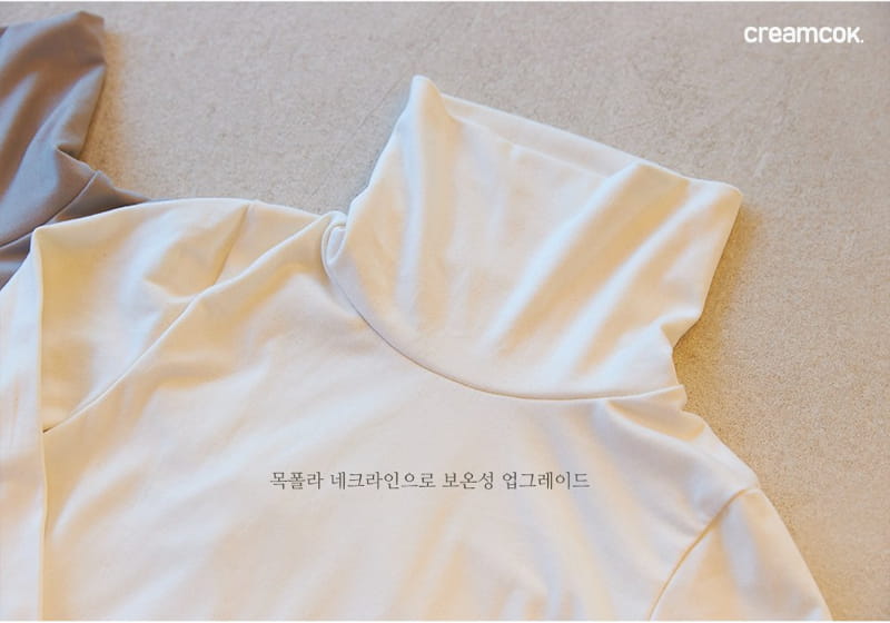 CREAMCOK - Korean Children Fashion - #Kfashion4kids - 37 5 Turtleneck Tee - 8