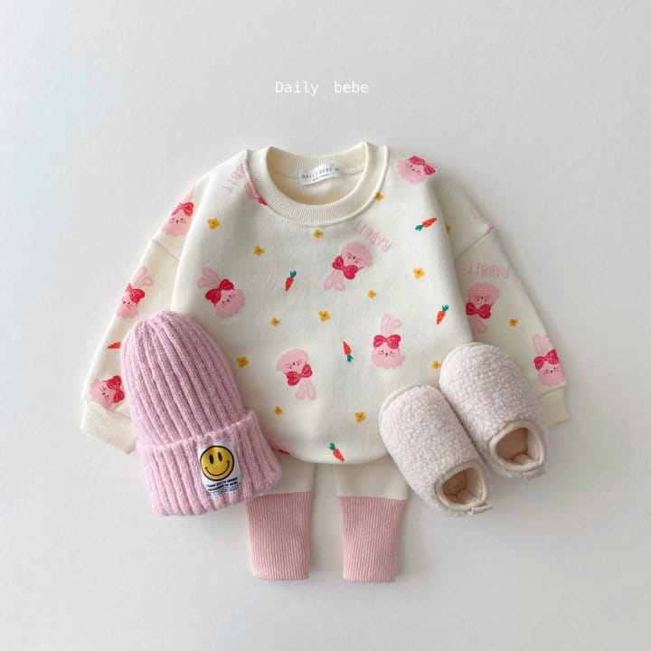 DAILY BEBE - Korean Children Fashion - #Kfashion4kids - Pattern Sweatshirt - 2