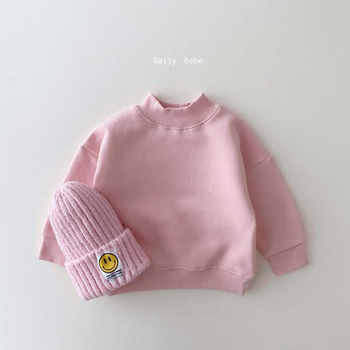 DAILY BEBE - Korean Children Fashion - #Kfashion4kids - Half Turtleneck Sweatshirt - 3