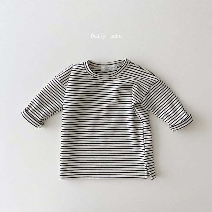DAILY BEBE - Korean Children Fashion - #Kfashion4kids - Winter Layered Tee - 2