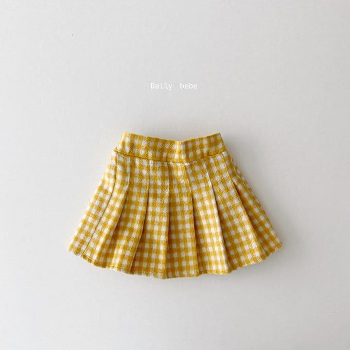DAILY BEBE - Korean Children Fashion - #Kfashion4kids - Winter Tennis Skirt - 2