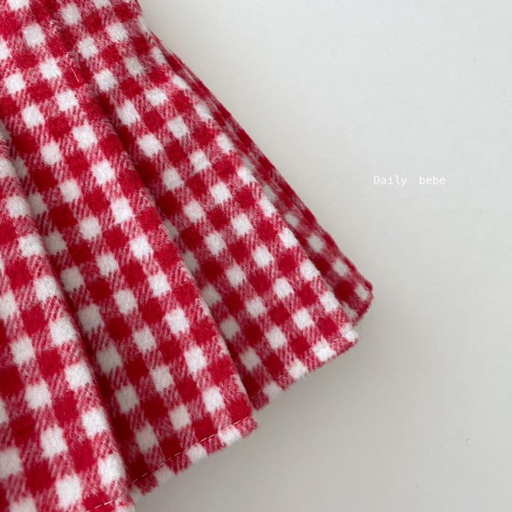 DAILY BEBE - Korean Children Fashion - #Kfashion4kids - Winter Tennis Skirt - 5