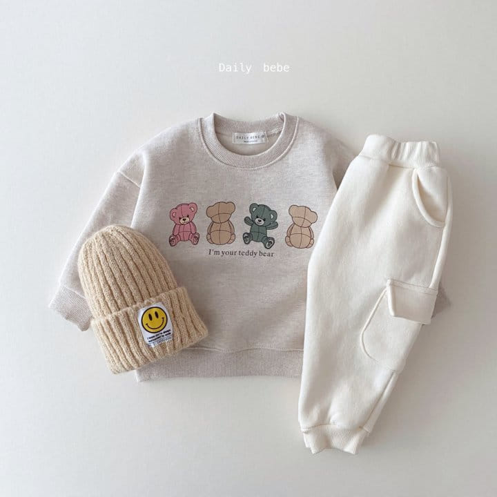 DAILY BEBE - Korean Children Fashion - #Kfashion4kids - Cargo Jogger Pants - 4
