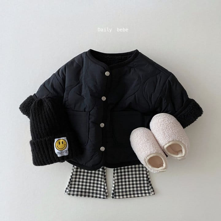 DAILY BEBE - Korean Children Fashion - #Kfashion4kids - Mink Bootscut Pants - 10