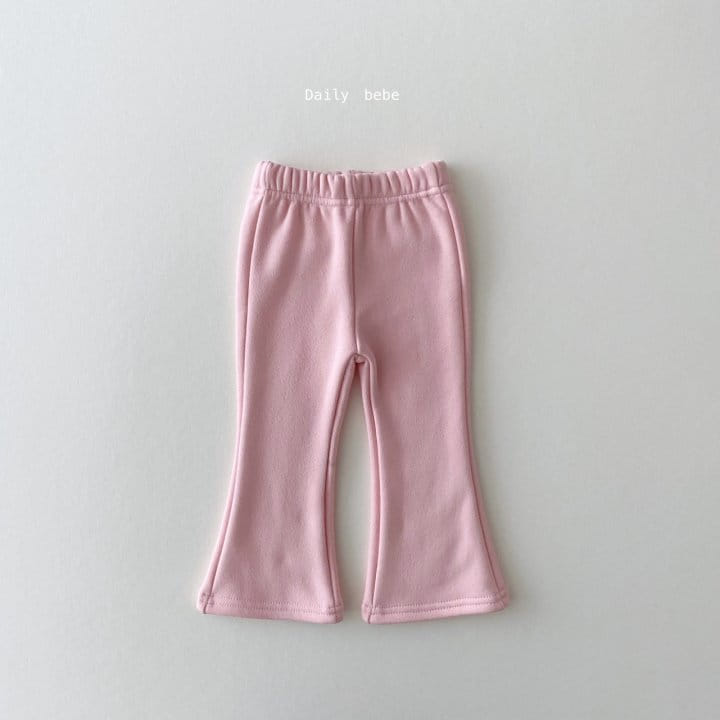 DAILY BEBE - Korean Children Fashion - #Kfashion4kids - Mink Bootscut Pants - 2