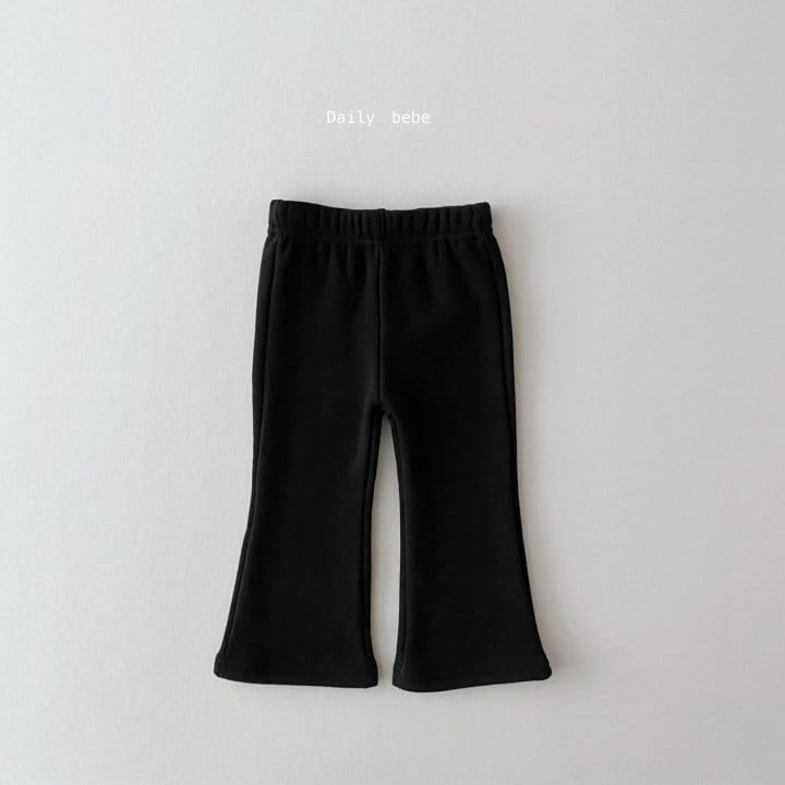 DAILY BEBE - Korean Children Fashion - #Kfashion4kids - Mink Bootscut Pants - 3