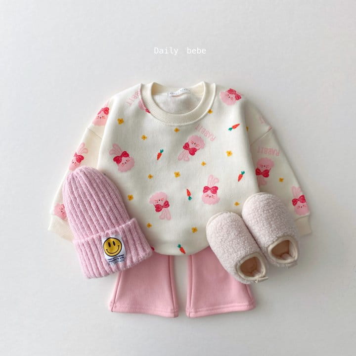 DAILY BEBE - Korean Children Fashion - #Kfashion4kids - Mink Bootscut Pants - 6
