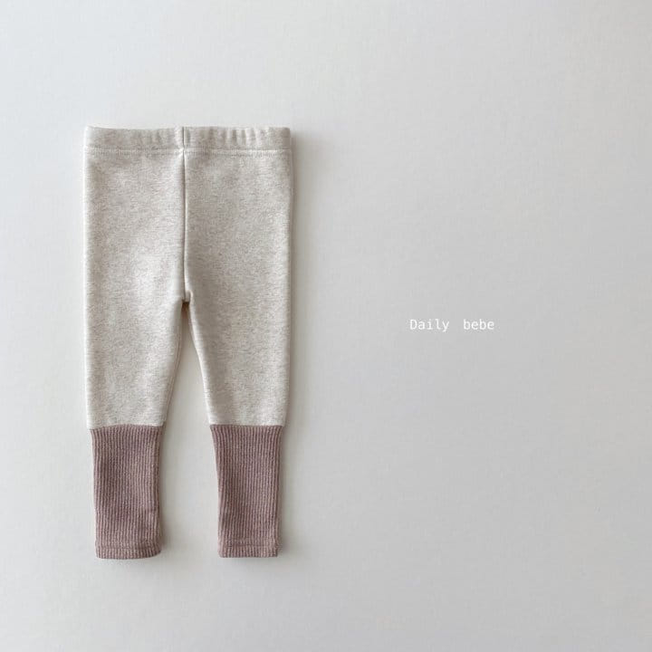 DAILY BEBE - Korean Children Fashion - #Kfashion4kids - Mink Toshi Leggings - 2