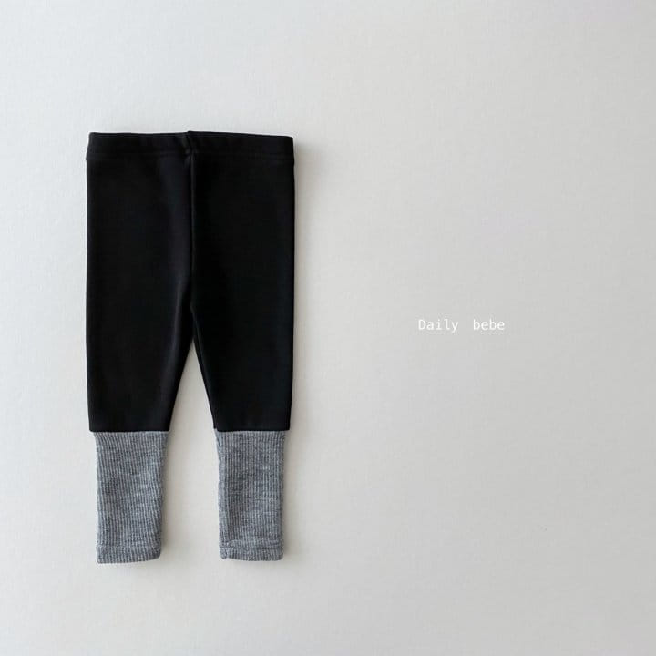 DAILY BEBE - Korean Children Fashion - #Kfashion4kids - Mink Toshi Leggings - 3
