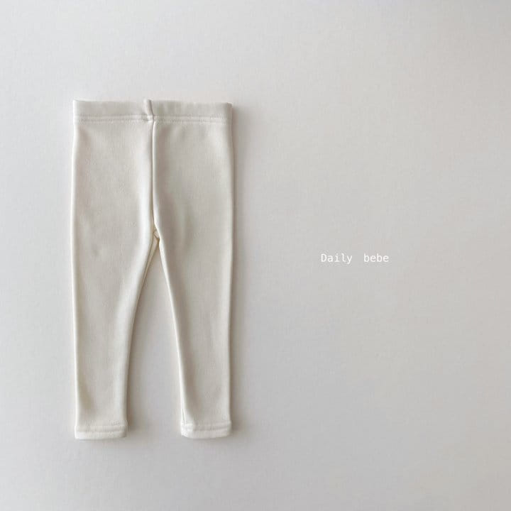 DAILY BEBE - Korean Children Fashion - #Kfashion4kids - Mink Basic Leggings