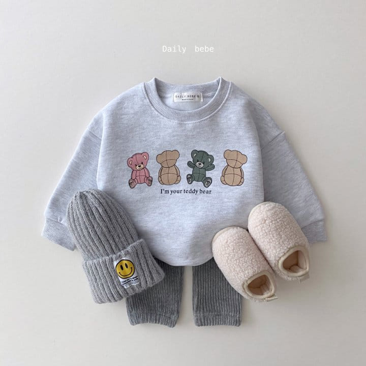 DAILY BEBE - Korean Children Fashion - #Kfashion4kids - Veloure Jogger Pants - 10
