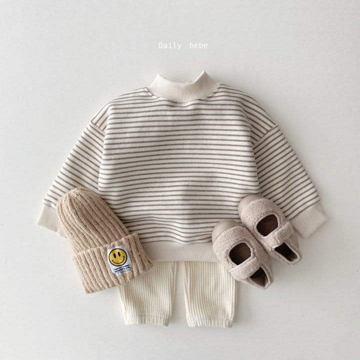 DAILY BEBE - Korean Children Fashion - #Kfashion4kids - Veloure Jogger Pants - 8