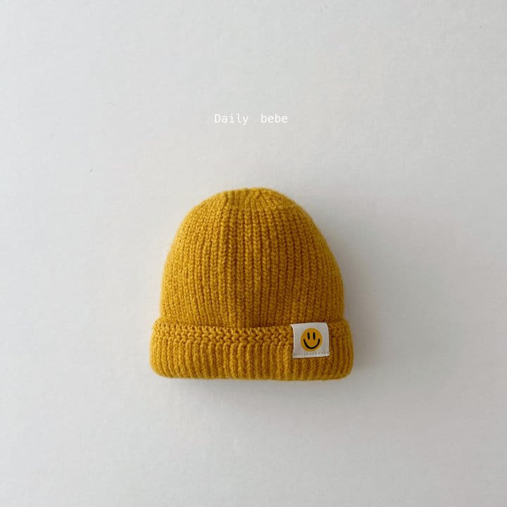 DAILY BEBE - Korean Children Fashion - #Kfashion4kids - Smile Short Beanie - 2