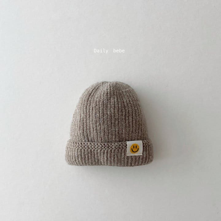 DAILY BEBE - Korean Children Fashion - #Kfashion4kids - Smile Short Beanie - 6