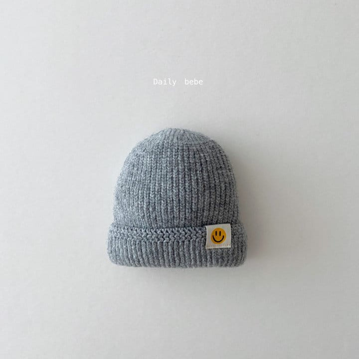 DAILY BEBE - Korean Children Fashion - #Kfashion4kids - Smile Short Beanie - 7