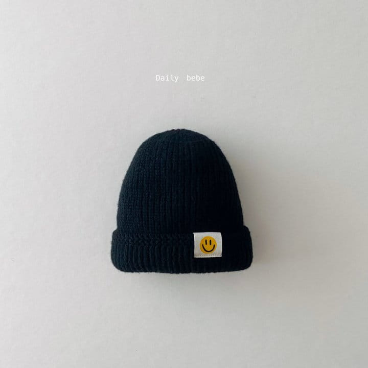 DAILY BEBE - Korean Children Fashion - #Kfashion4kids - Smile Short Beanie - 8