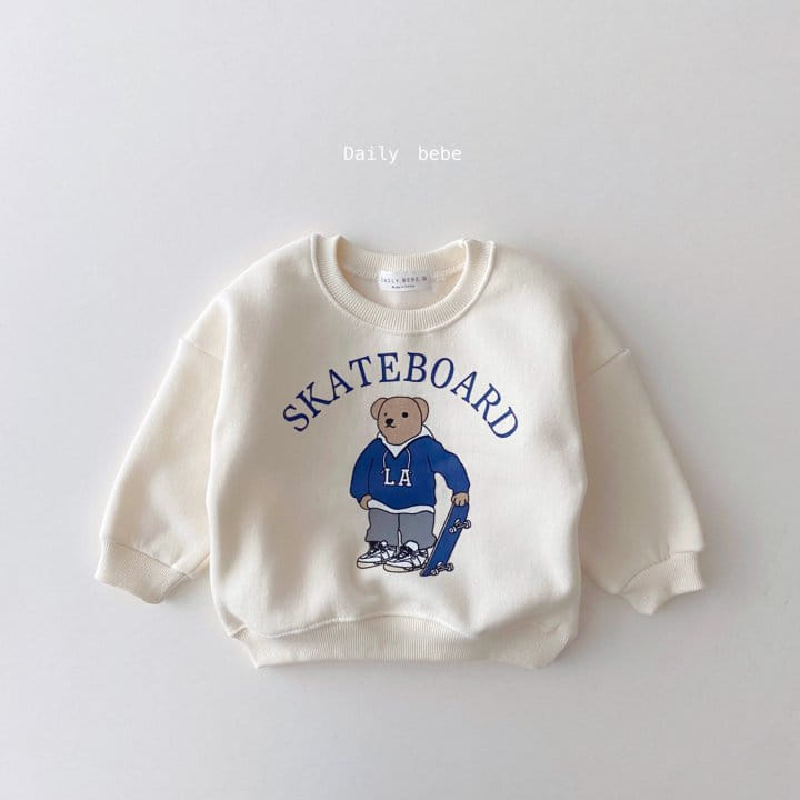 DAILY BEBE - Korean Children Fashion - #Kfashion4kids - Skate Board Top Bottom Set - 2