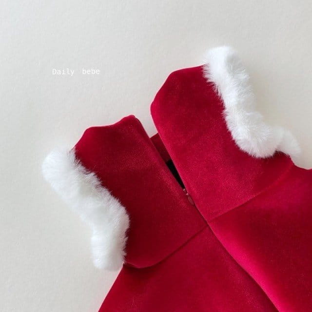 DAILY BEBE - Korean Children Fashion - #Kfashion4kids - Santa Girl One-piece