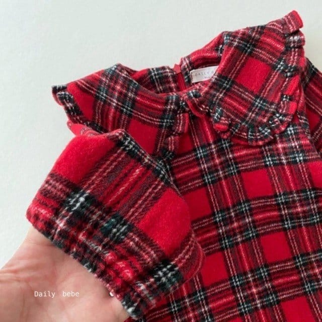 DAILY BEBE - Korean Children Fashion - #Kfashion4kids - Eve One-piece - 2