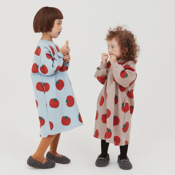 DALKOMHAI - Korean Children Fashion - #Kfashion4kids - Tomato One-piece - 10