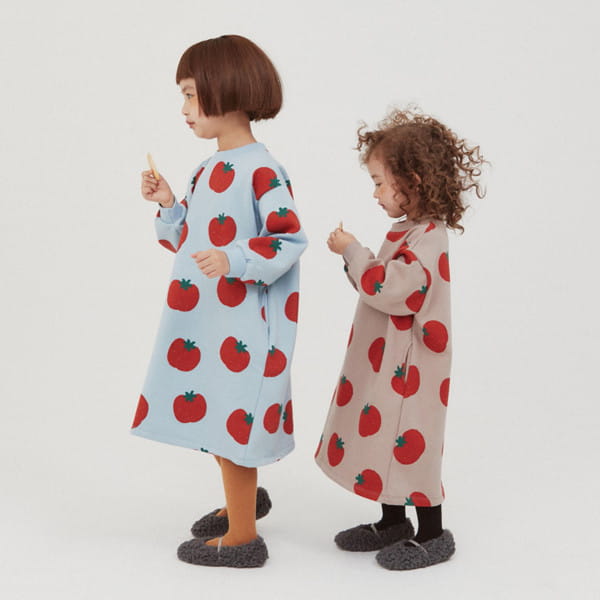 DALKOMHAI - Korean Children Fashion - #Kfashion4kids - Tomato One-piece - 4